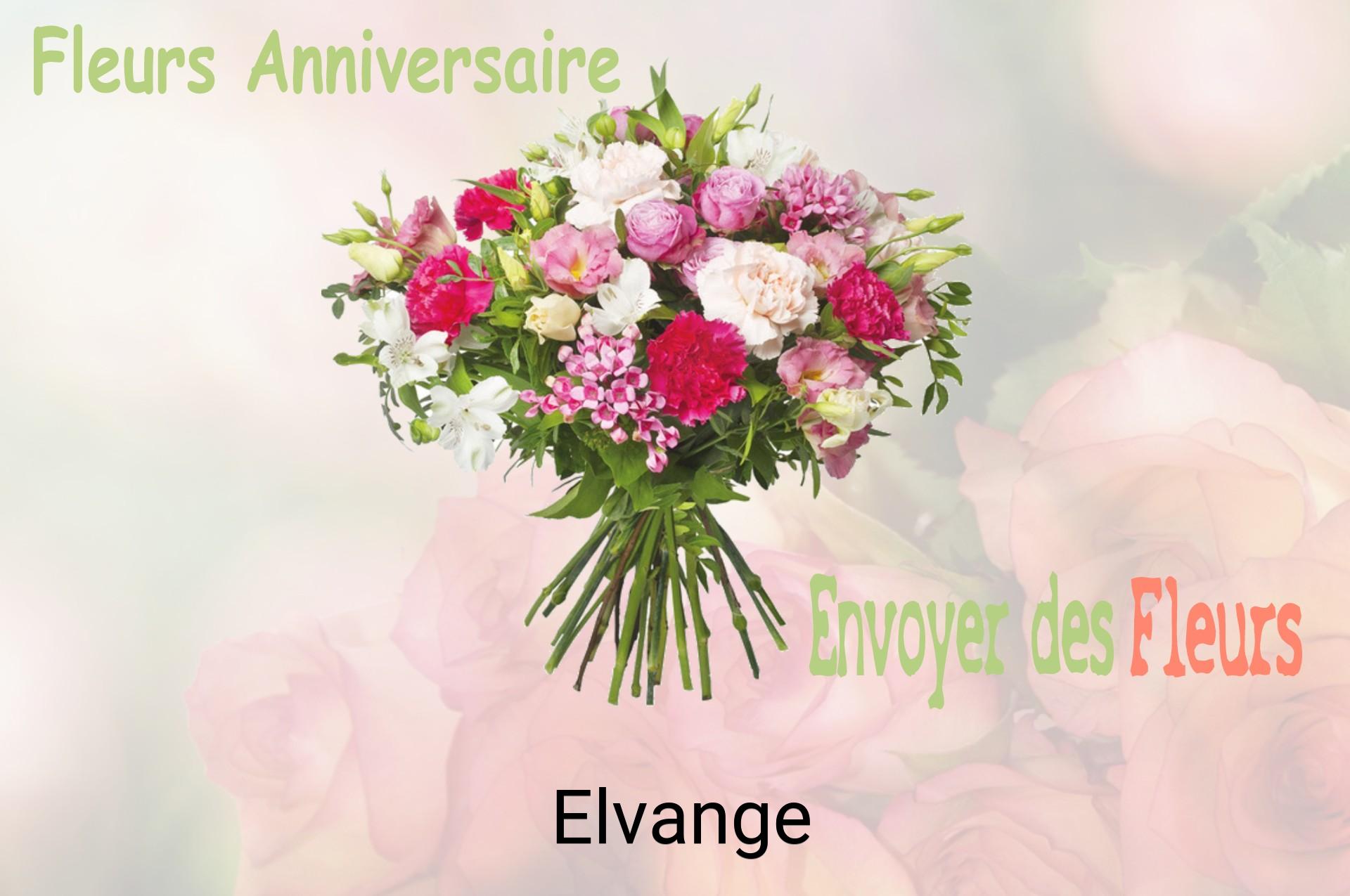 Bouquet de fleurs d’anniversaire livré à Elvange