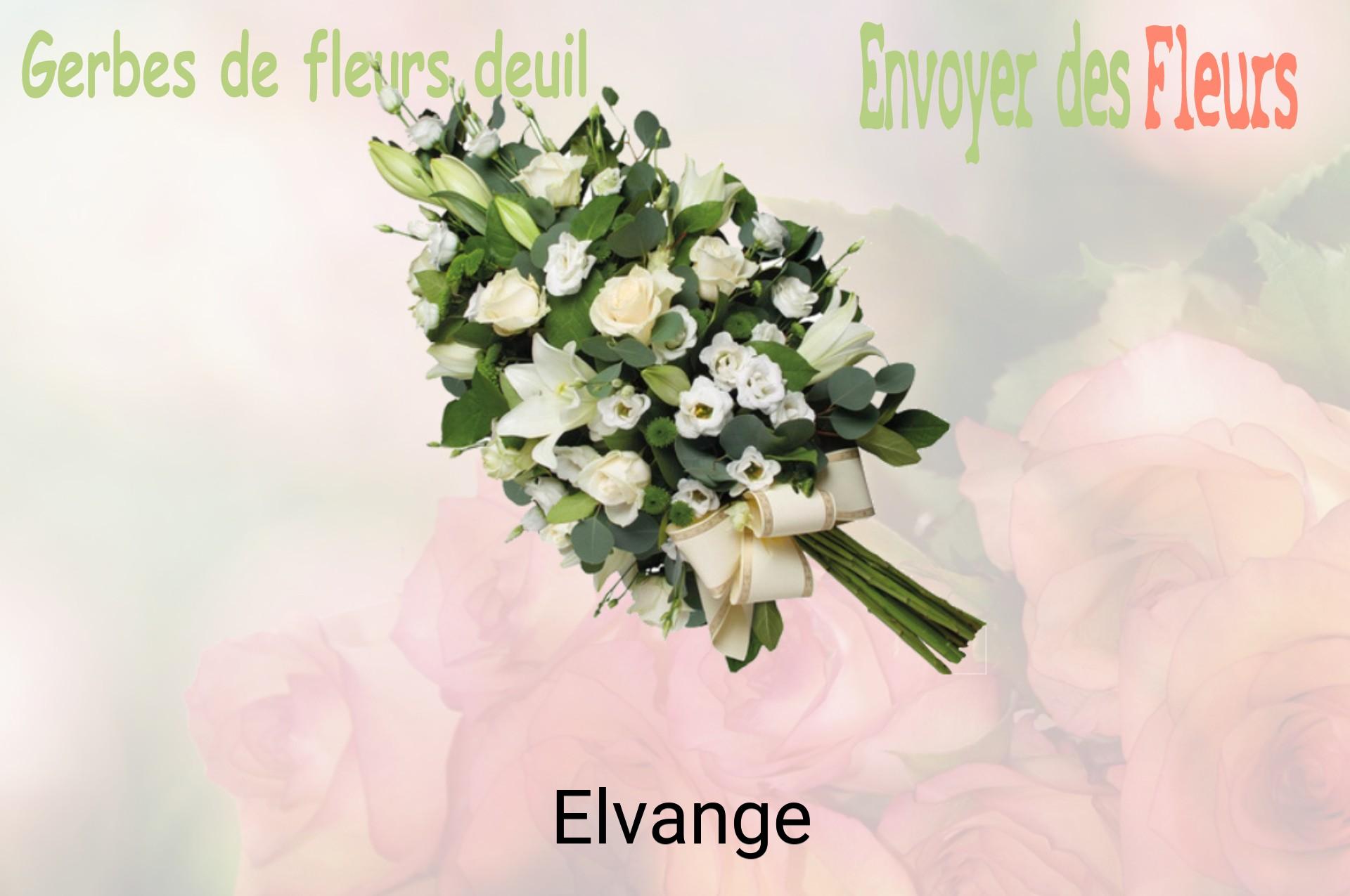Gerbe de fleurs de deuil livrée à Elvange